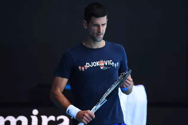 Novak Djokovic, reținut de autoritățile australiene până la finalizarea procesului