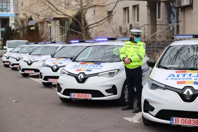 Șapte mașini electrice au intrat în dotarea Poliției Locale din sectorul 6