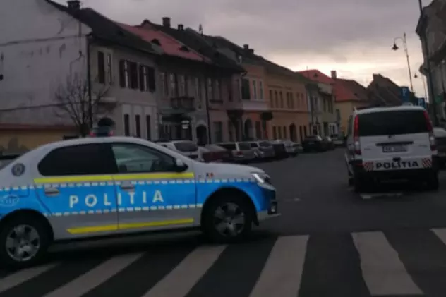 Ameninţare falsă cu bombă, în centrul oraşului Sibiu