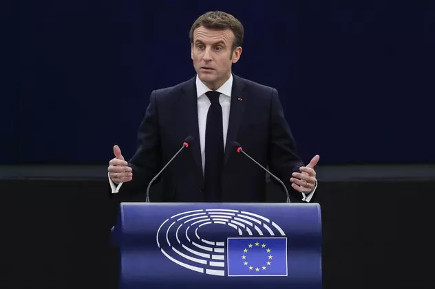 Emmanuel Macron cere „o nouă ordine de securitate” în Europa pe care să o propună Rusiei „spre negociere”