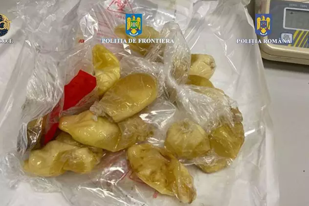 O braziliancă, prinsă pe Aeroportul Otopeni cu aproape un kilogram de cocaină în stomac