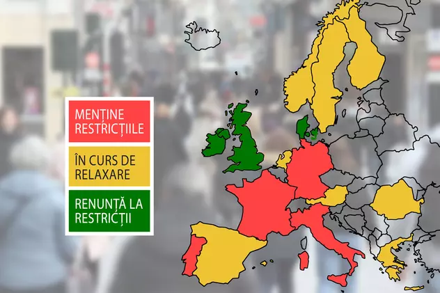 Mai multe țări europene au anunțat că renunță la restricțiile anti-COVID. Unde au rămas cele mai stricte reguli