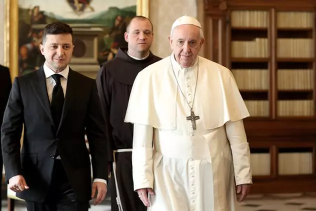Papa Francisc, dorit de Ucraina să medieze conflictul cu Rusia