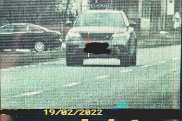 Șofer din Mureș, surprins de radar în timp ce gonea în localitate cu 144 km/h. Bărbatul a rămas fără permis