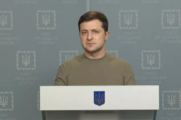 Volodimir Zelenski, mesaj de mobilizare a populației: „Am rezistat și am respins cu succes atacurile inamice”