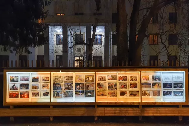 Imagini cu oameni morți sau mutilați, afișate de Ambasada Rusiei la București: „Adevărul despre crimele Ucrainei în Donbas”