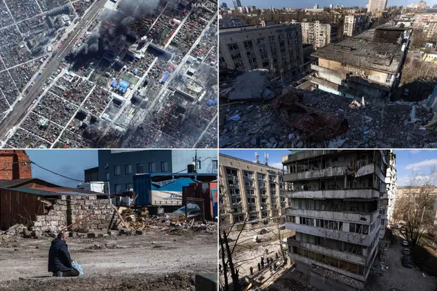 Război în Ucraina, ziua 27 | Mariupol, bombardat de forțele ruse dinspre Marea Azov. În Luhansk a fost lovit de obuze un spital de copii
