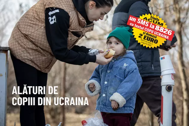 „Alături de copiii din Ucraina”. În centrul de la Niculițel, refugiații retrăiesc dramele războiul. „Peste casa noastră s-a prăbușit un elicopter ucrainean doborât de ruși”