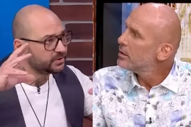 Schimb de replici acide între Cătălin Zmărăndescu și Cristi Mitrea în direct la TV. Măruță a încercat să-i liniștească: „Nu pricep lipsa de bun simț”