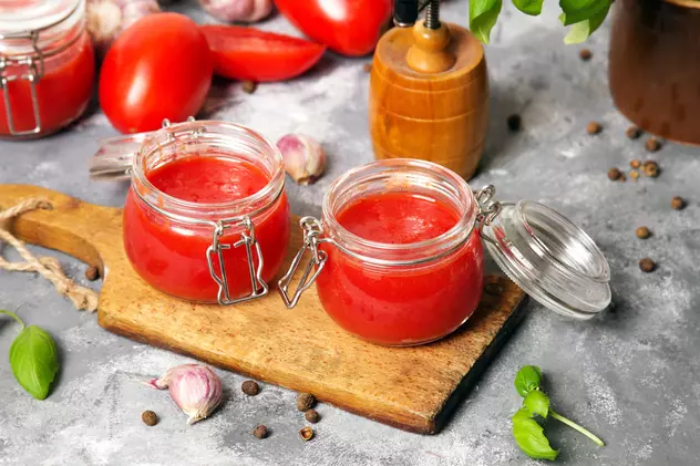 Diferența dintre bulion și pasta de tomate