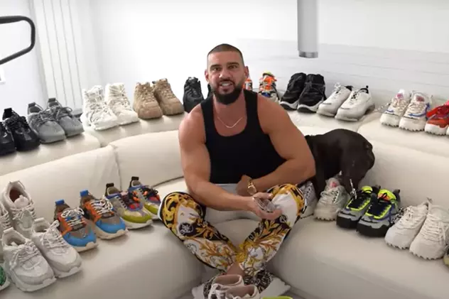 Cum arată colecția de adidași a lui Dorian Popa. A investit aproape 40.000 de euro în pantofii sport: „Sunt bijuteriile mele”