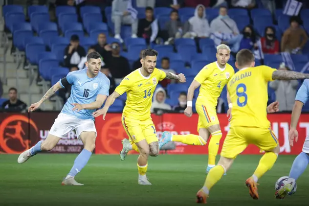 România a remizat în Israel, după ce a condus cu 2-0