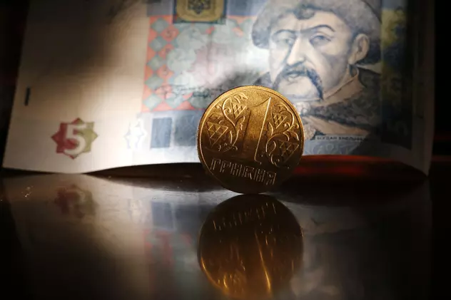 2582887 03/03/2015 Ukrainian notes and hryvnia coin. Alexandr Demyanchuk/RIA Novosti. Foto: Hepta