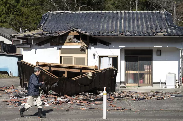 Bilanțul cutremurului puternic din Japonia. Sunt cel puțin 4 morți și peste 100 de răniți