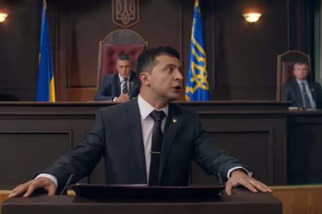Netflix difuzează din nou serialul ucrainean cu președintele Volodimir Zelenski în rol principal