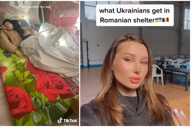 VIDEO | O ucraineancă refugiată în România, virală pe TikTok cu videourile din centrul în care a fost cazată. „Thank you, Galați”