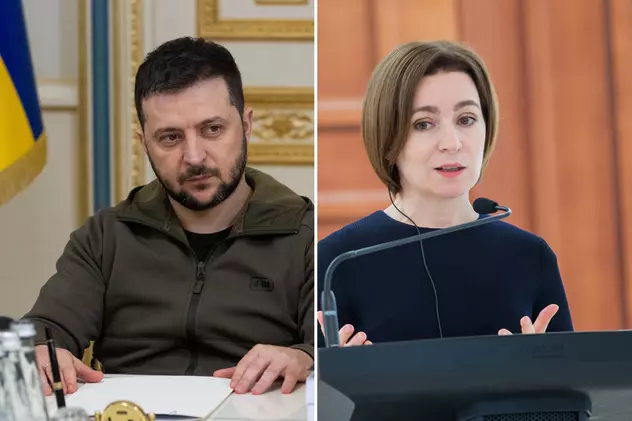 Maia Sandu și Zelenski, primele reacții după ce Moldova și Ucraina au primit statutul de candidate la aderarea în UE