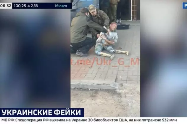 Rușii au publicat „dovada” că Ucraina a înscenat masacrul de la Bucha. Filmarea e, de fapt, dintr-un serial făcut la Sankt Petersburg