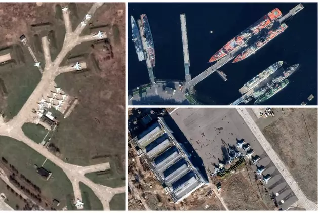 Baze militare ruse, inclusiv cele cu arme nucleare, vizibile în cele mai mici detalii pe Google Maps
