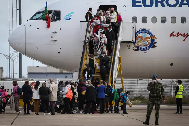 „Este la fel în toată Europa”. Presa din Portugalia scrie că refugiații ucraineni au fost găzduiți de activiști proruși