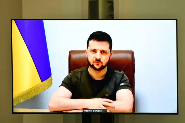 Discursul lui Zelenski în Parlamentul României, confirmat de Ambasada Ucrainei