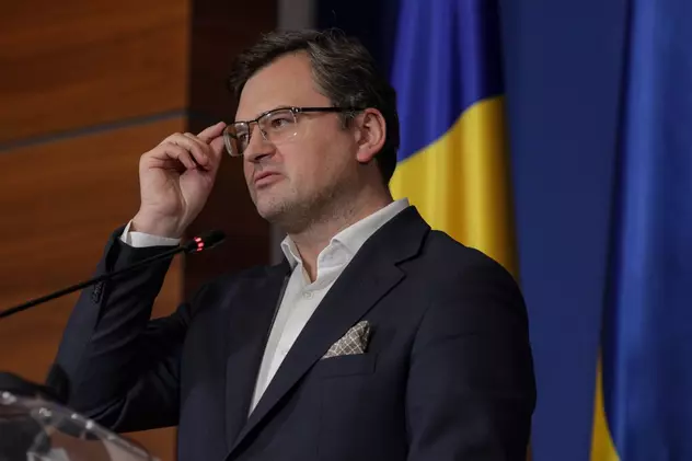 Dmitro Kuleba, ministrul de Externe al Ucrainei. Foto: Inquam Photos / Octav Ganea