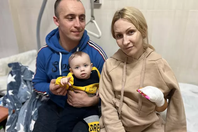 „Te iubesc! Suntem împușcați!” Ultimul mesaj trimis soțului de o tânără care fugea din Kiev împreună cu fiica lor de 10 luni