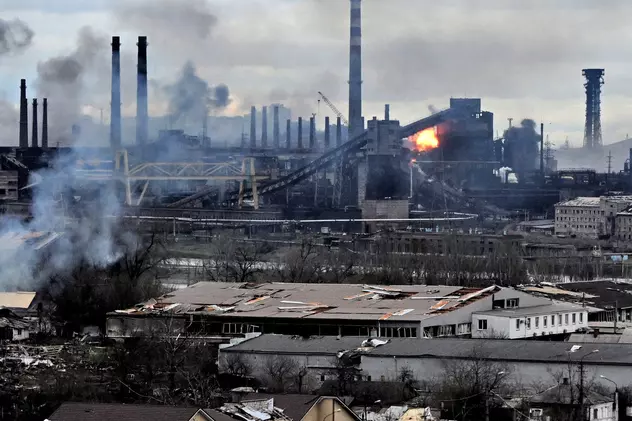 LIVETEXT Război în Ucraina, ziua 55 | Fabrica din Mariupol unde s-au adăpostit soldații ucraineni, aproape distrusă. „Sunt și civili sub dărâmături”