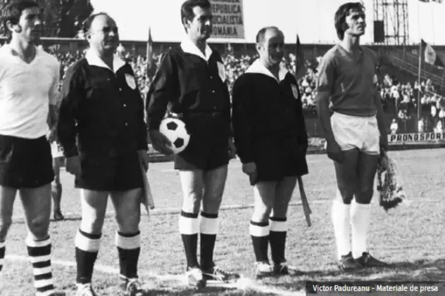 Incredibila poveste cu un arbitru român de fotbal acuzat că a fost mituit, apoi amenințat cu cuțitele de jucătorii unei echipe naționale: „L-am văzut încărcat de pachete”