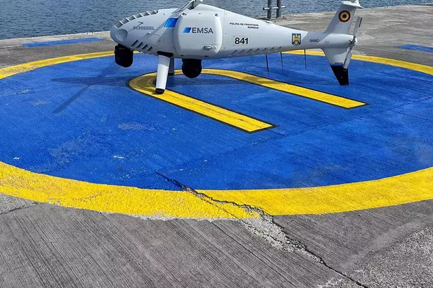 Frontiera maritimă este din nou supravegheată cu drone de tip elicopter, anunță Poliția de Frontieră