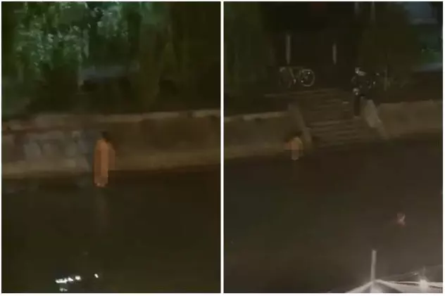 Polițiștii caută cinci fete care au făcut baie goale în Bega, în centrul Timișoarei. A fost deschis un dosar penal
