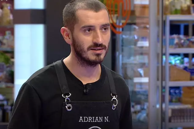 Adrian Neagoe a fost eliminat de la „MasterChef” 2022. Show-ul culinar se apropie de final. „Locul 6 pentru mine este de ajuns”