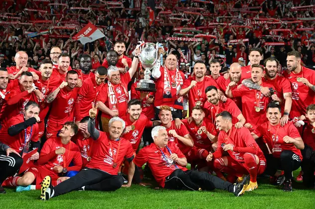 Sepsi a câștigat Cupa României 2022. Foto: Raed Krishan / GSP