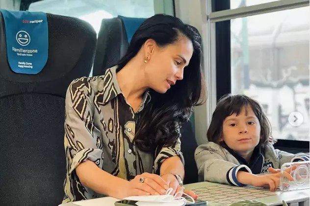 Anca Serea, în vacanță în Franța cu copiii. Au călătorit cu trenul: „Ziua a fost plină de peripeții, din cauza problemelor neașteptate cu transportul”