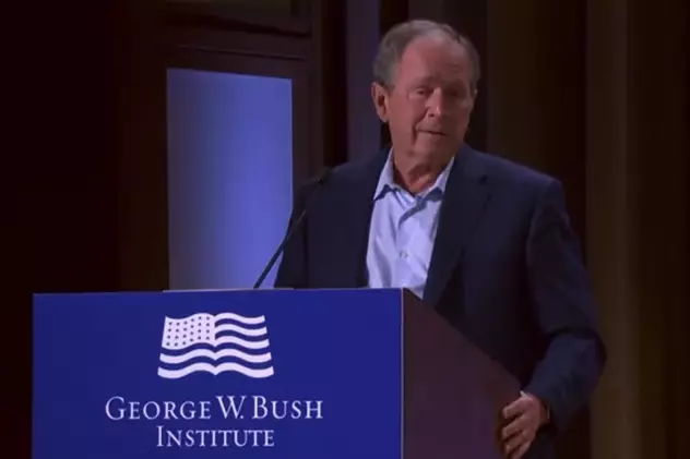 VIDEO | Gafa fostului președinte George W. Bush: „O invazie total nejustificată a Irakului... Vreau să spun a Ucrainei”