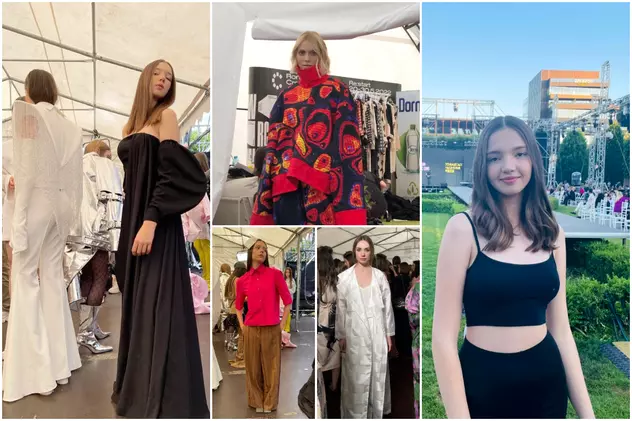 Cinci modele din Ucraina au defilat la un festival de modă din Iași. „A durat o zi să se «dezmorțească», să li se relaxeze fizionomia, să fie mai puțin stresate”