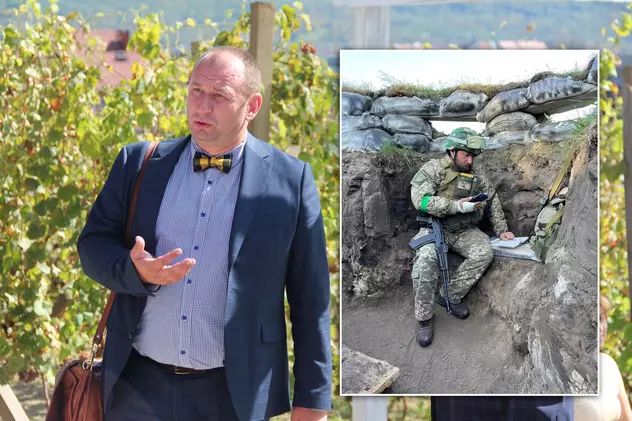 EXCLUSIV. Profesorul ucrainean devenit viral după ce a ținut cursuri din tranșee povestește pentru Libertatea ce va face în prima zi de pace