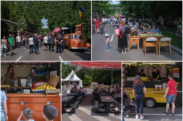 FOTO. Bulevardul Kiseleff s-a transformat în kilometrul zero al gastronomiei, la Bucharest Street Food Festival
