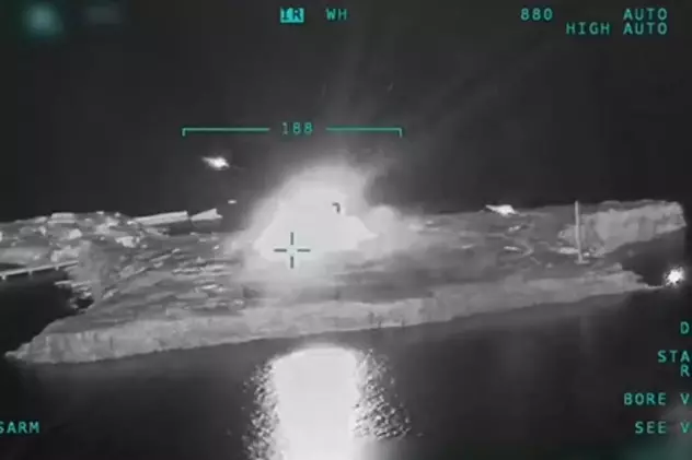 VIDEO| Momentul când două avioane ucrainene Su-27 bombardează forțele ruse de pe Insula Șerpilor