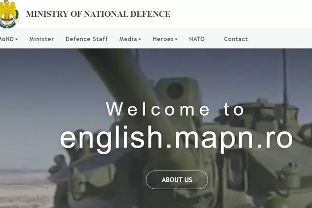 Site-ul Ministerului Apărării naționale, ținta unui atac cibernetic