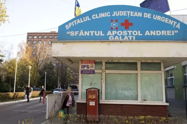 Spitalul de Urgenta din Galati. Foto: realitateadegalati.net