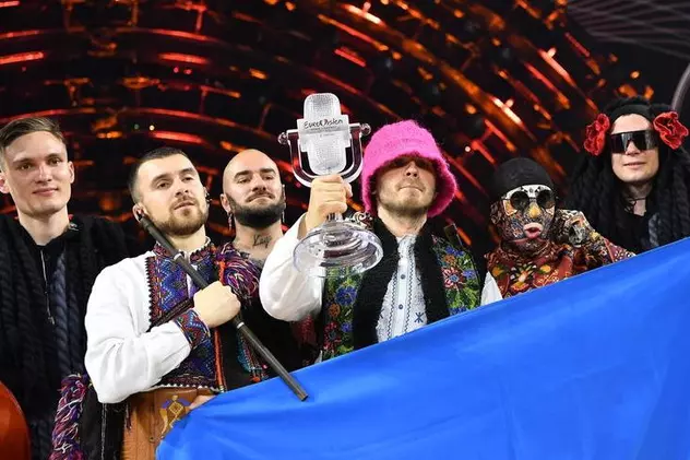 Kalush Orchestra anunță că va scoate la licitație trofeul Eurovision 2022. Banii vor fi donați armatei ucrainene