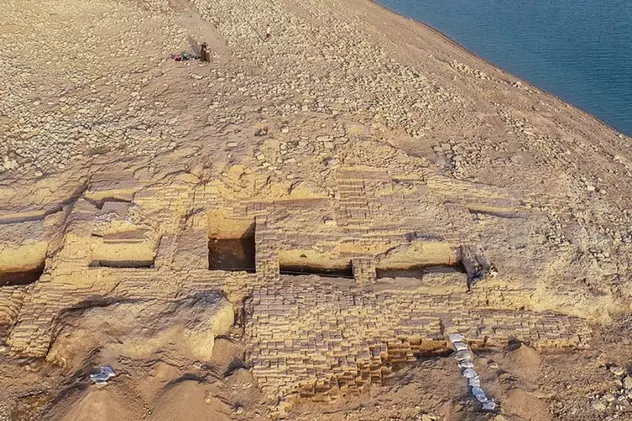 Un oraș vechi de 3.400 de ani din Irak a ieșit la suprafață după o secetă extremă