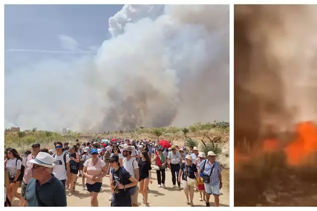 VIDEO | Incendiu la un parc de distracții din Spania. Aproape 3.000 de oameni, evacuați