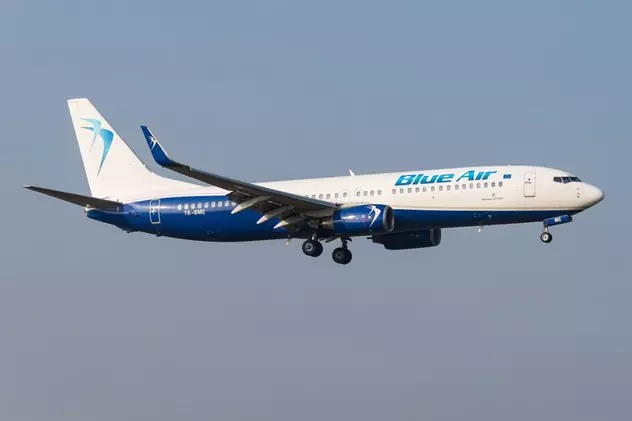 VIDEO Reacția Blue Air, după ce ANPC a anunțat că va sancționa compania aeriană. Niciun cuvânt despre clienții care nu-și primesc înapoi banii