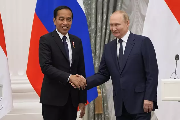 Președintele Indoneziei anunță că i-a transmis lui Putin un mesaj din partea lui Zelenski