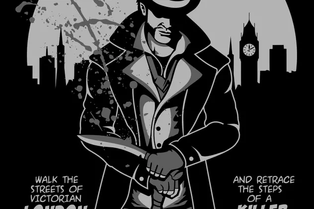 Cei mai mari criminali în serie - Ilustraţie care îl reprezintă pe Jack Spintecătorul