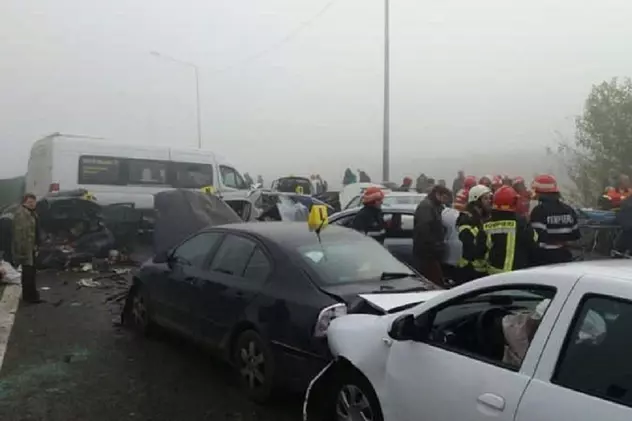 Șoferul care a provocat cel mai grav accident de pe Autostrada Soarelui, cu 4 morți și zeci de răniți, condamnat cu suspendare