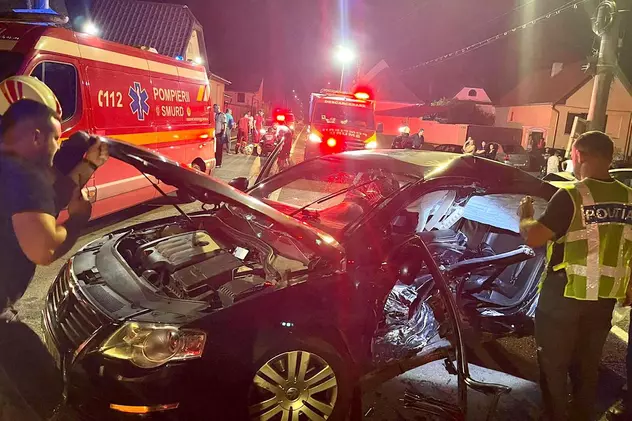 Un șofer băut și drogat care circula cu 125 km/h prin Oradea a rănit patru persoane, încercând să scape de polițiști