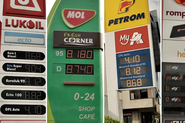 Cât costă azi carburanții, după ce a intrat în vigoare ordonanța privind compensarea cu 50 de bani